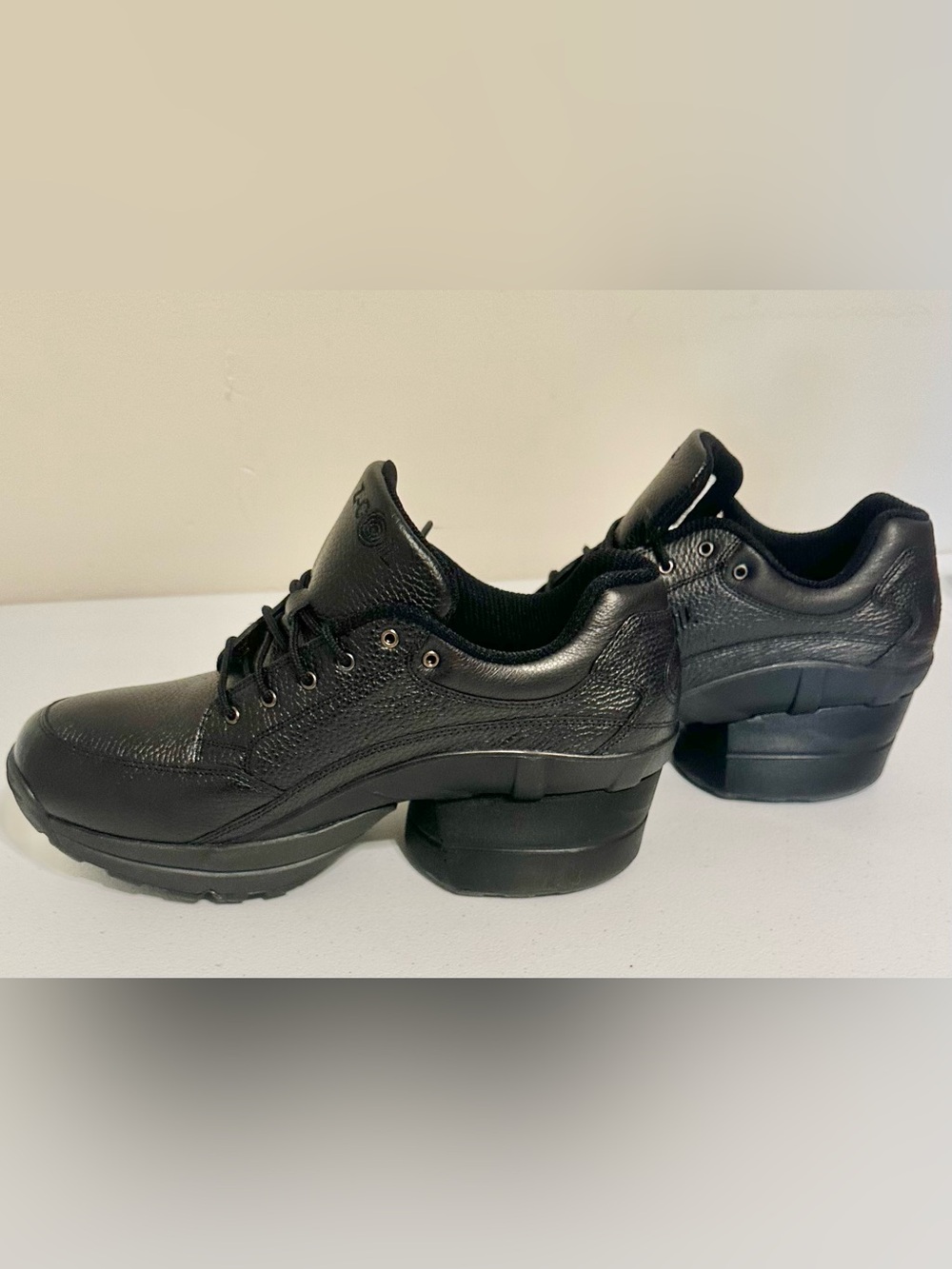 New Z-Coil Legend Covered Coil Pain Relief Shoes Men’s Size 12 Black Leather